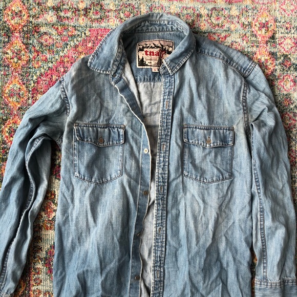 TNA Jean shirt - Picture 3 of 4